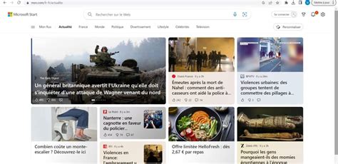 Comment mettre la page dinfos MSN en français